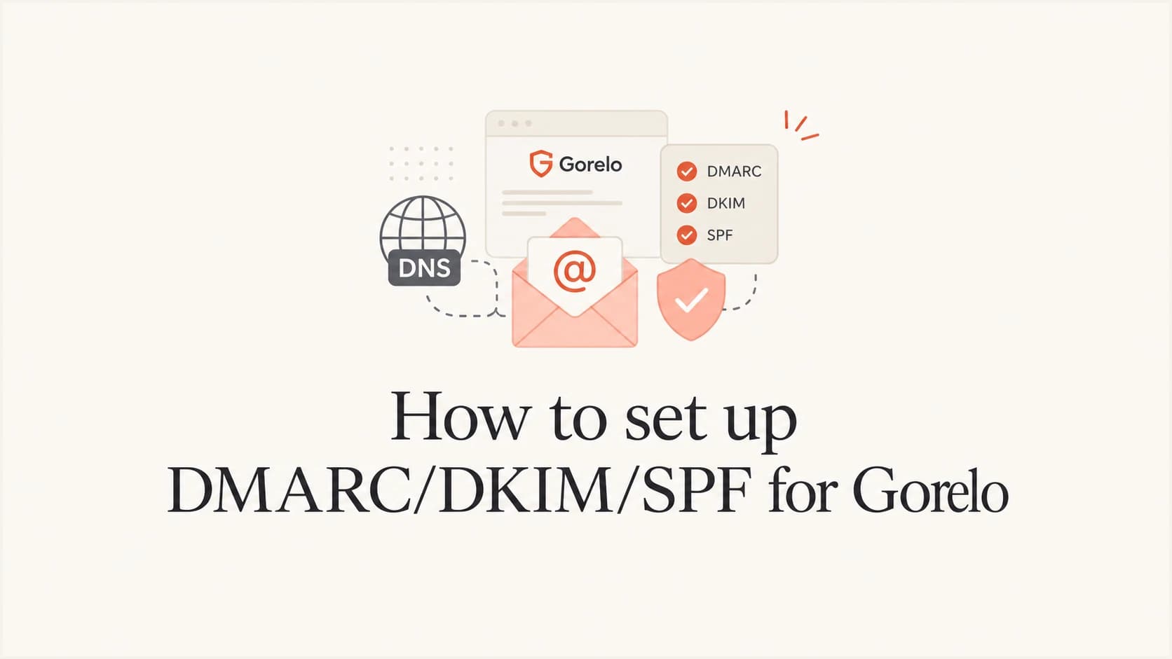 How to set up DMARC, DKIM, and SPF for Gorelo