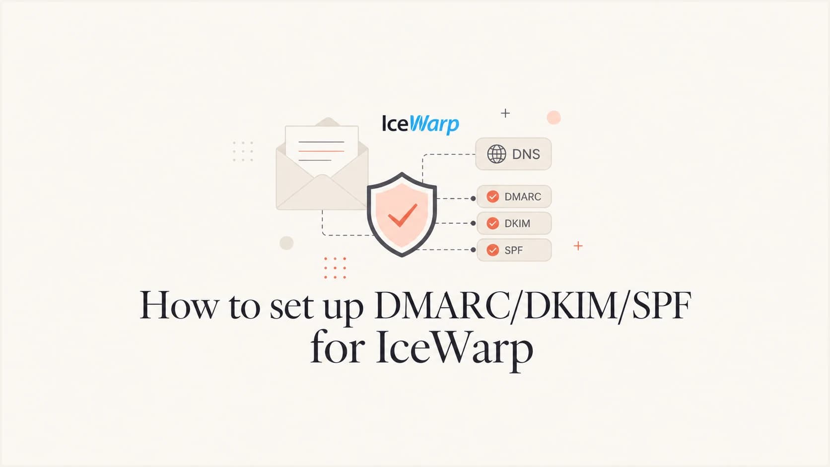 How to set up DMARC, DKIM and SPF for IceWarp