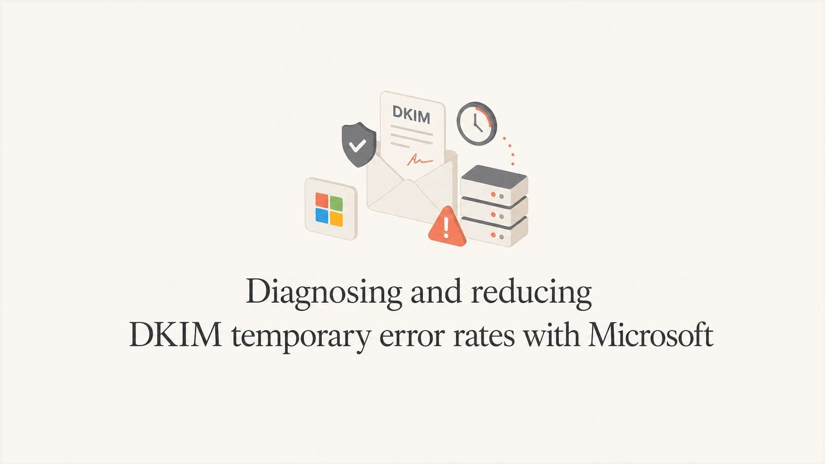 Diagnosing and reducing DKIM temporary error rates with Microsoft