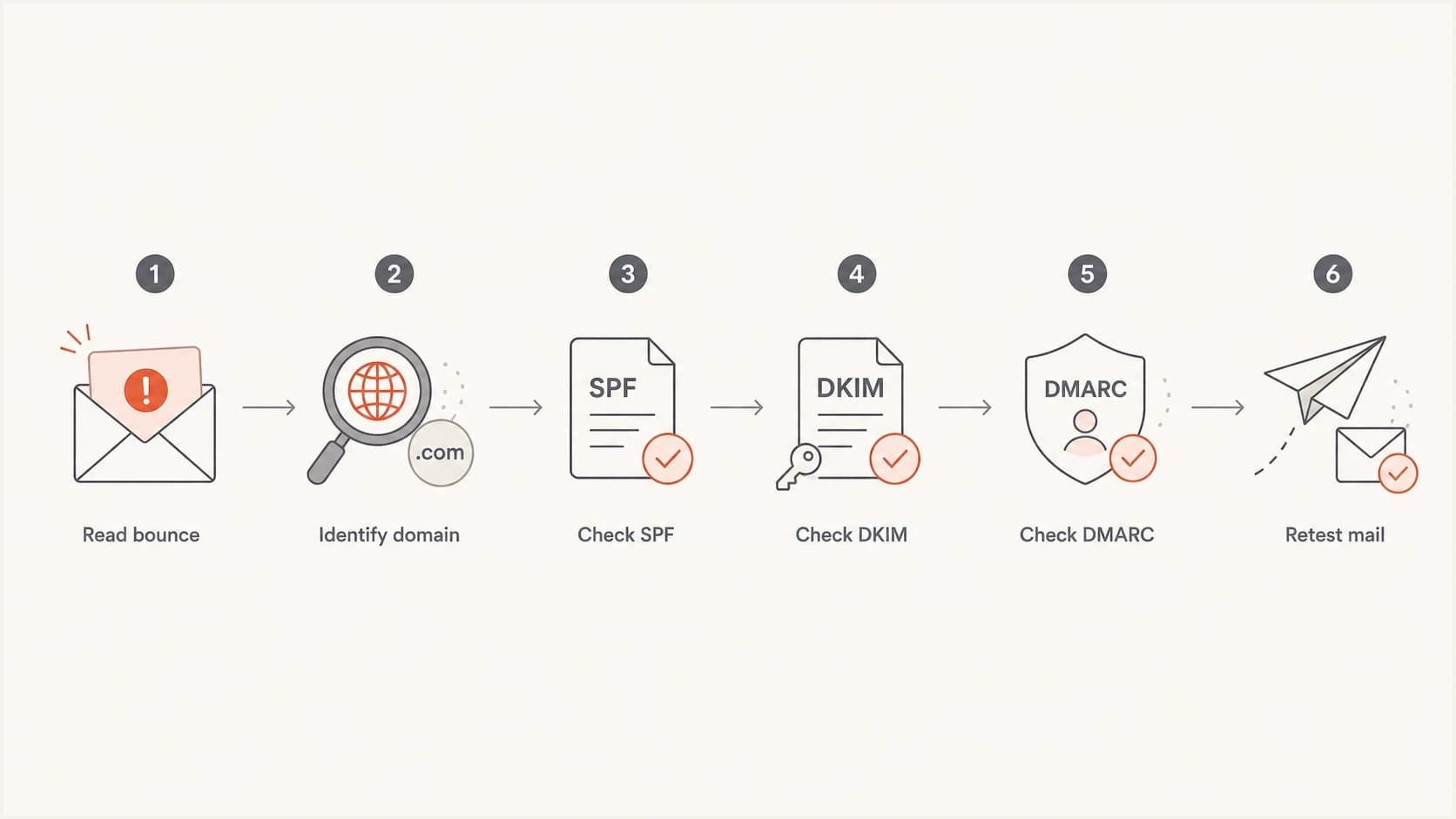 Flowchart for diagnosing Outlook 550 5.7.515 authentication rejections.