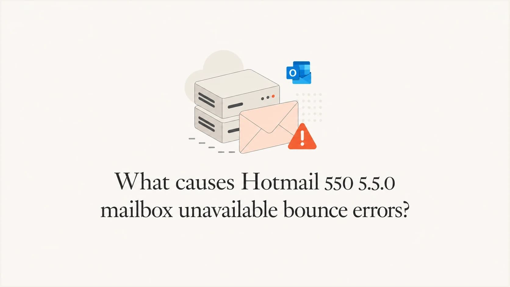 Editorial thumbnail about Hotmail 550 5.5.0 mailbox unavailable bounces.