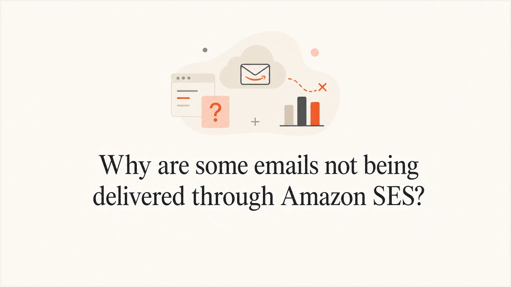 Amazon SES delivery troubleshooting article thumbnail.