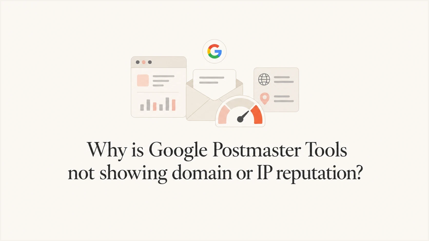 Google Postmaster Tools reputation data unavailable.