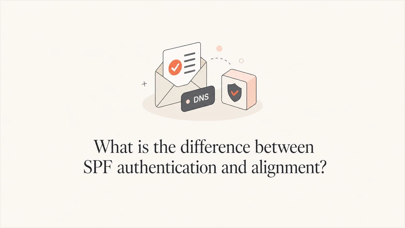 Article thumbnail about SPF authentication and SPF alignment.