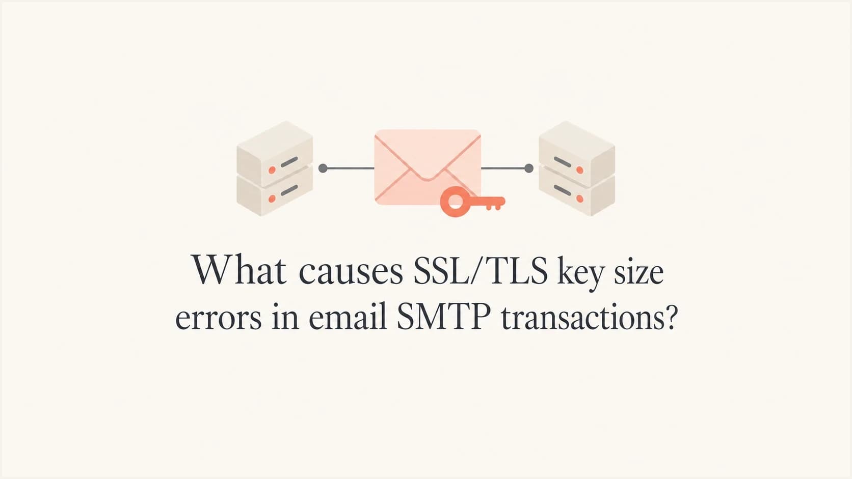 SMTP servers failing a TLS handshake because one key is too small.