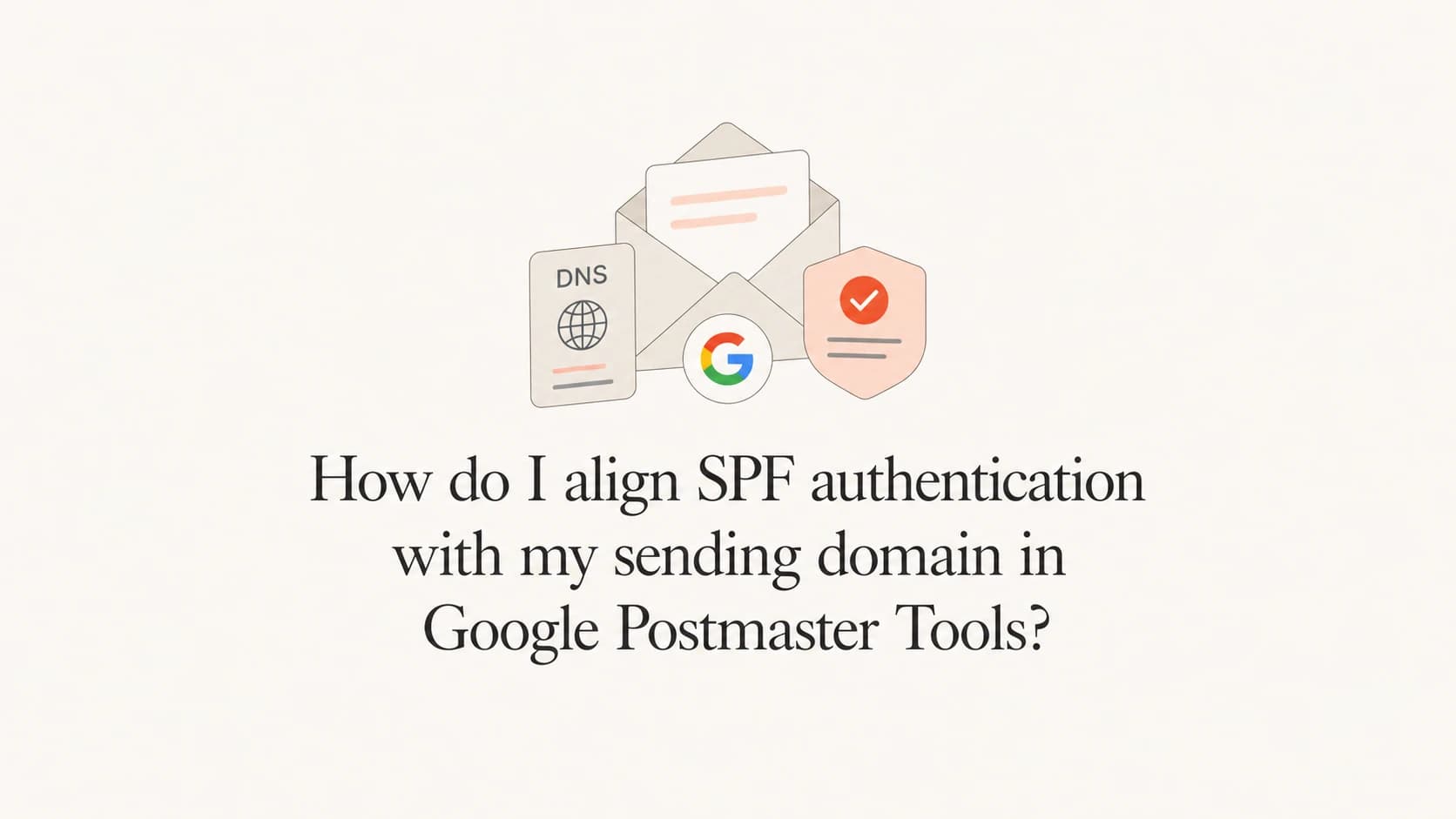 SPF alignment for Google Postmaster Tools.