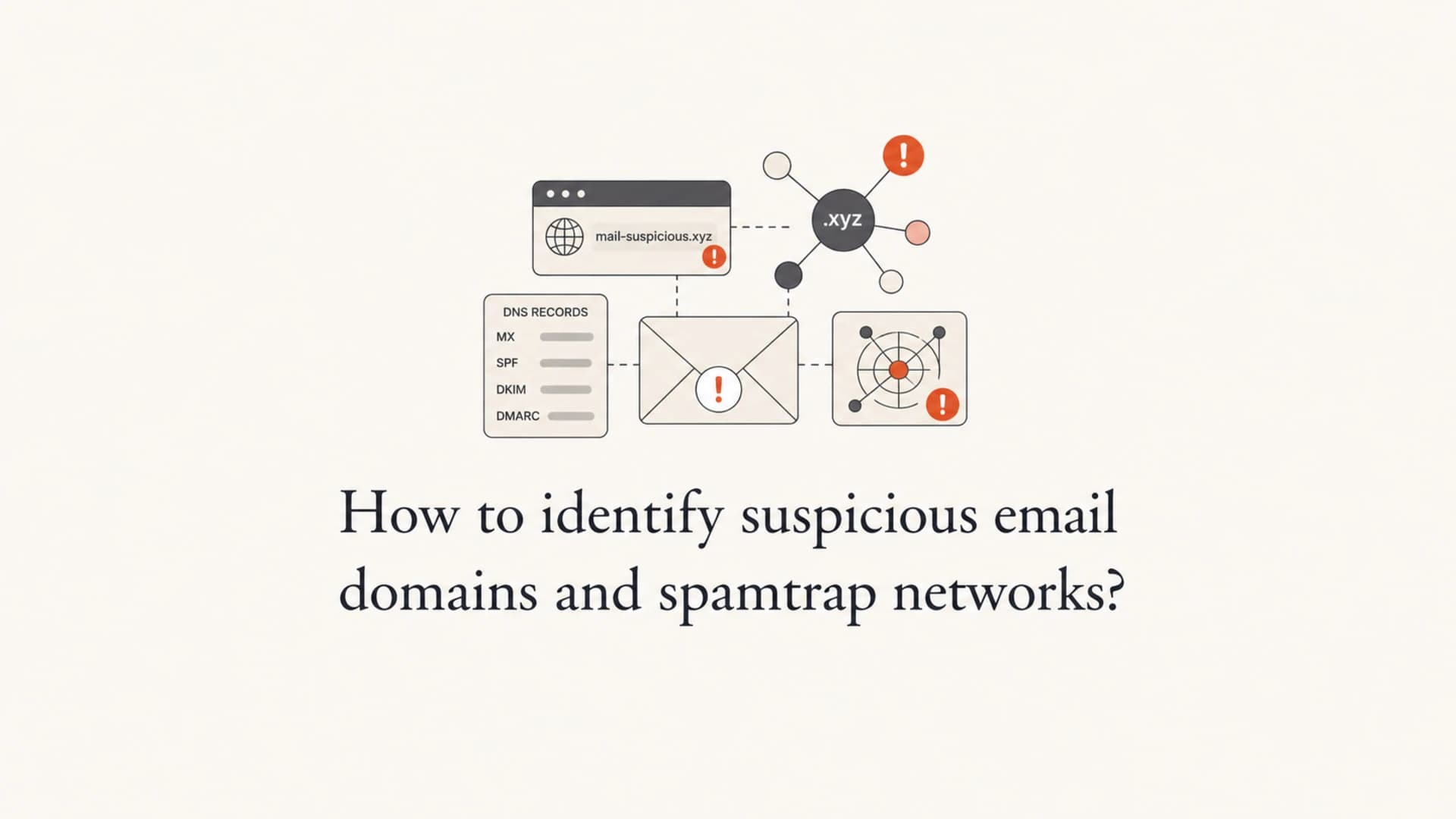 Thumbnail for identifying suspicious email domains and spamtrap networks.