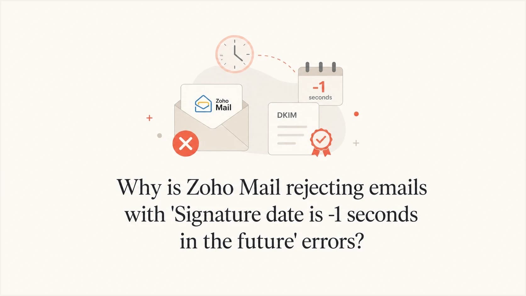 Zoho Mail DKIM timing error article thumbnail