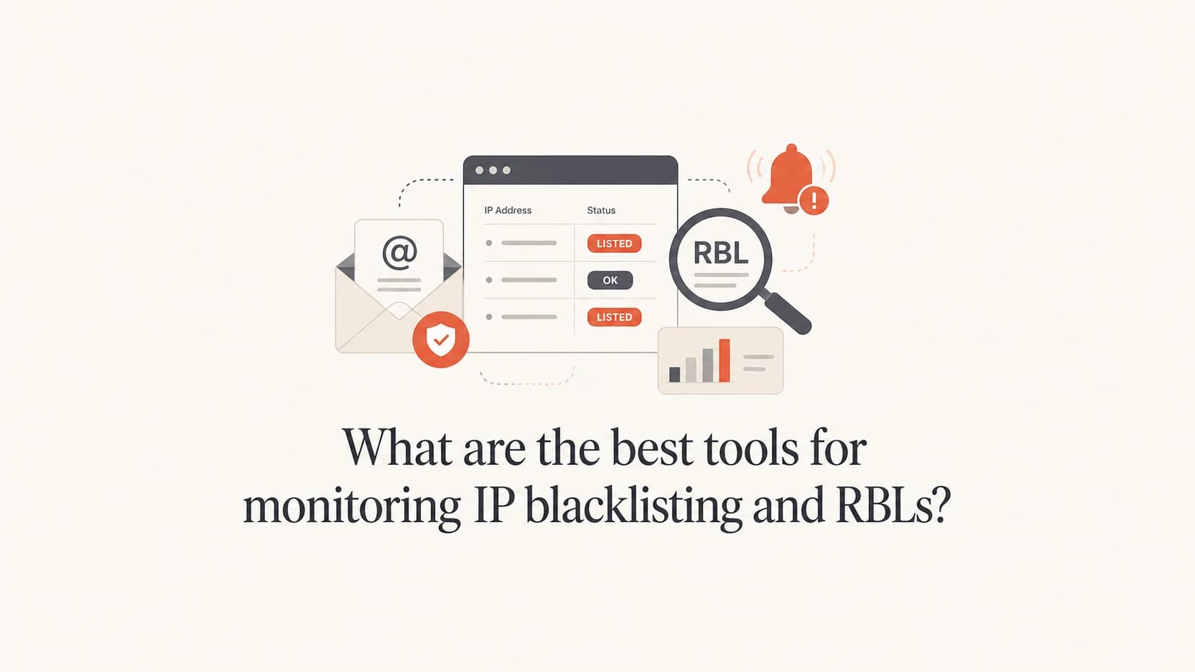 Editorial thumbnail for IP blacklist and RBL monitoring tools.
