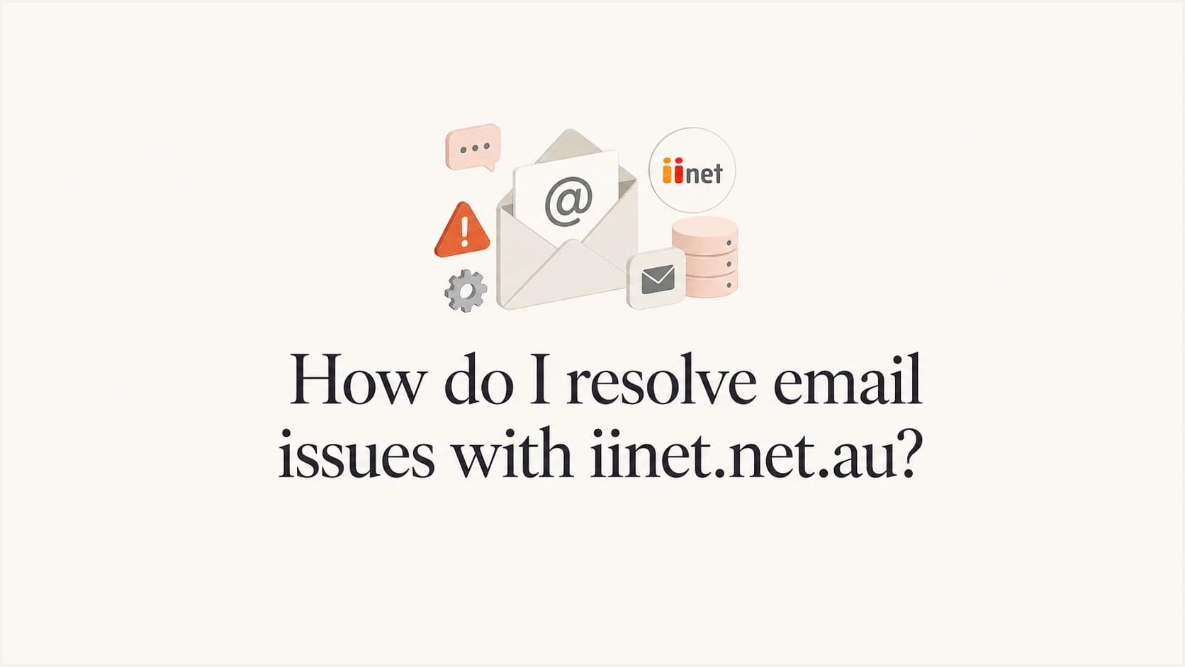 Email troubleshooting thumbnail for iinet.net.au delivery issues