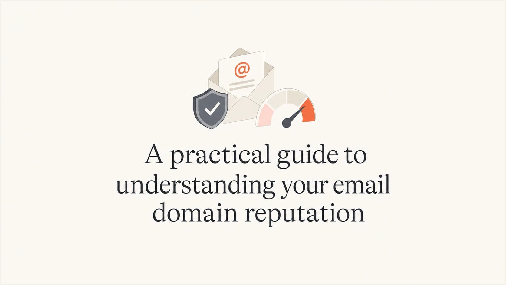 Editorial thumbnail about email domain reputation signals.