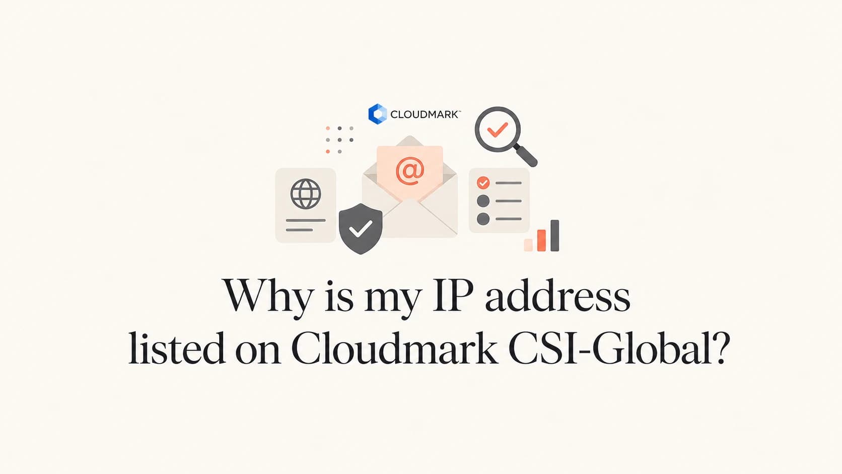 Cloudmark CSI-Global listing article thumbnail with email reputation objects.