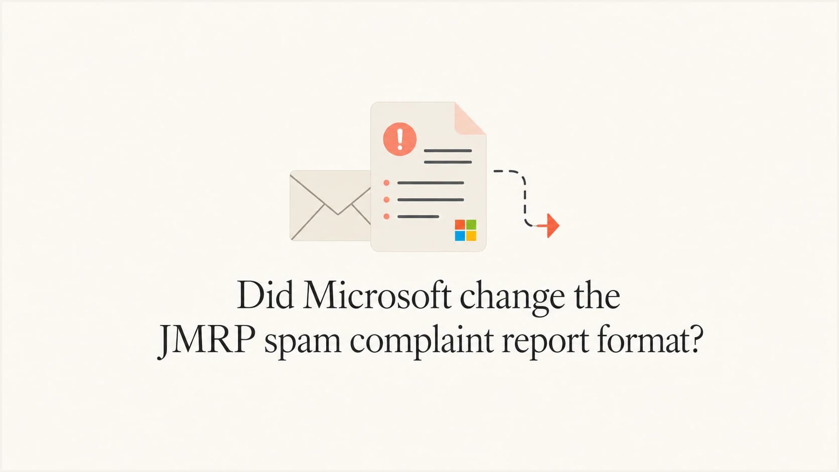 Microsoft JMRP report format change article thumbnail