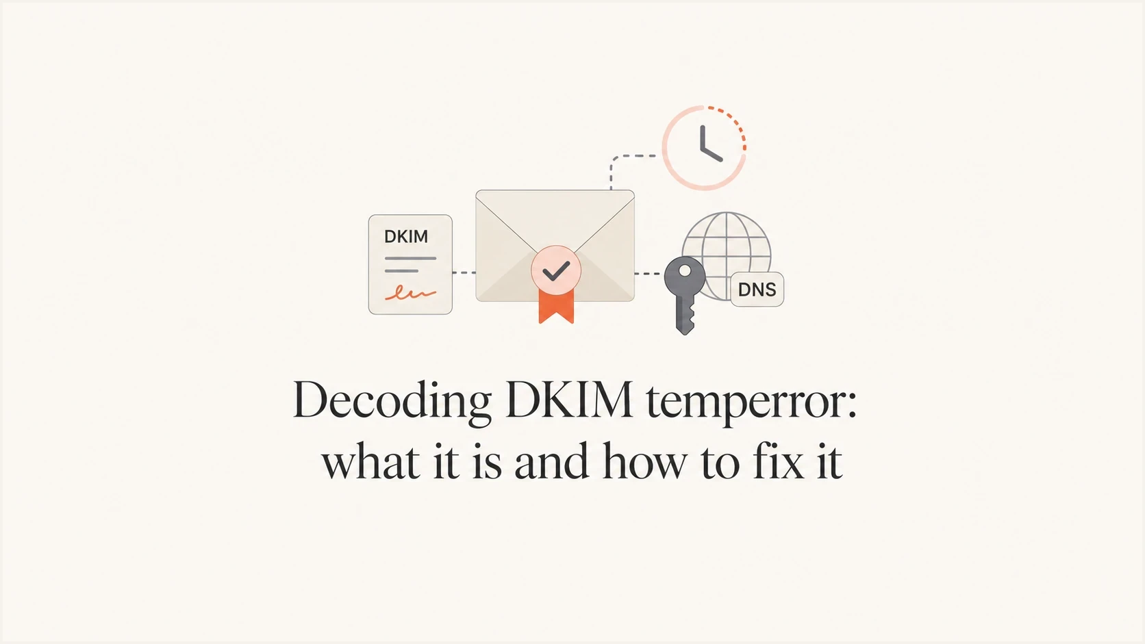 Editorial thumbnail for DKIM temperror troubleshooting.