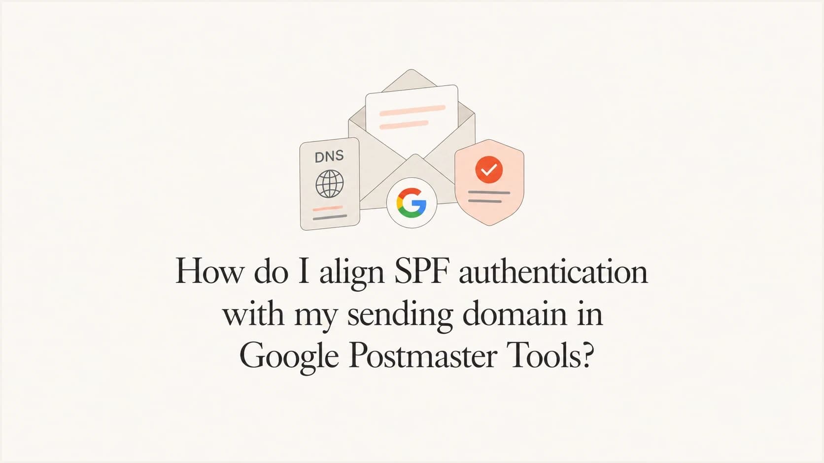 SPF alignment for Google Postmaster Tools.