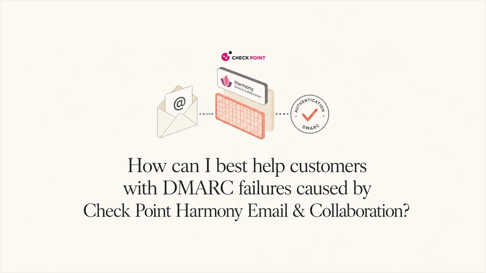 Email authentication passing through a security filter before mailbox delivery.