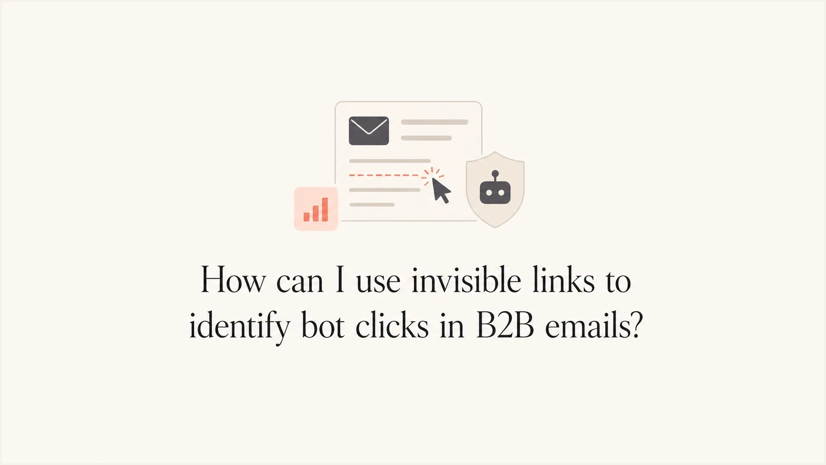 Invisible link marker and email security scan flow.