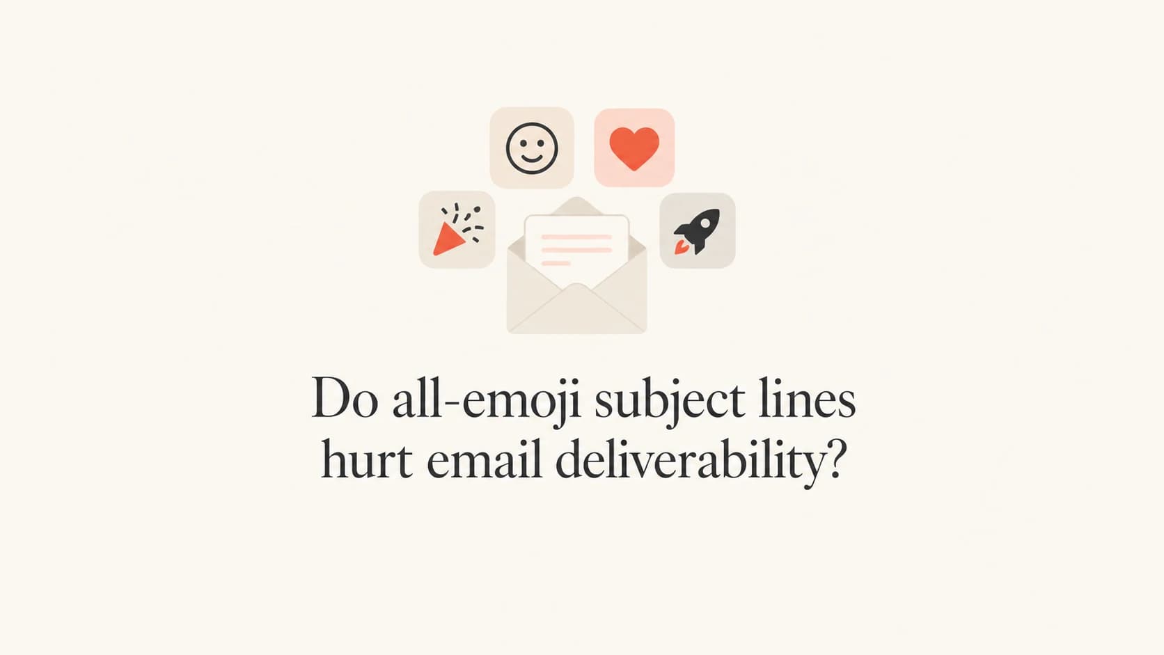 Editorial thumbnail for all-emoji email subject line deliverability risk