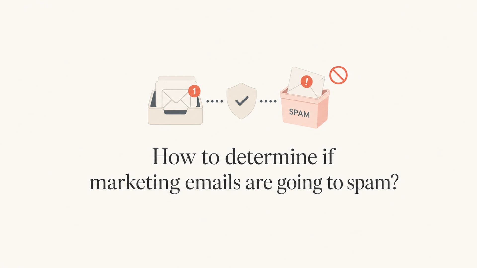 Marketing email passing through inbox and spam checks.