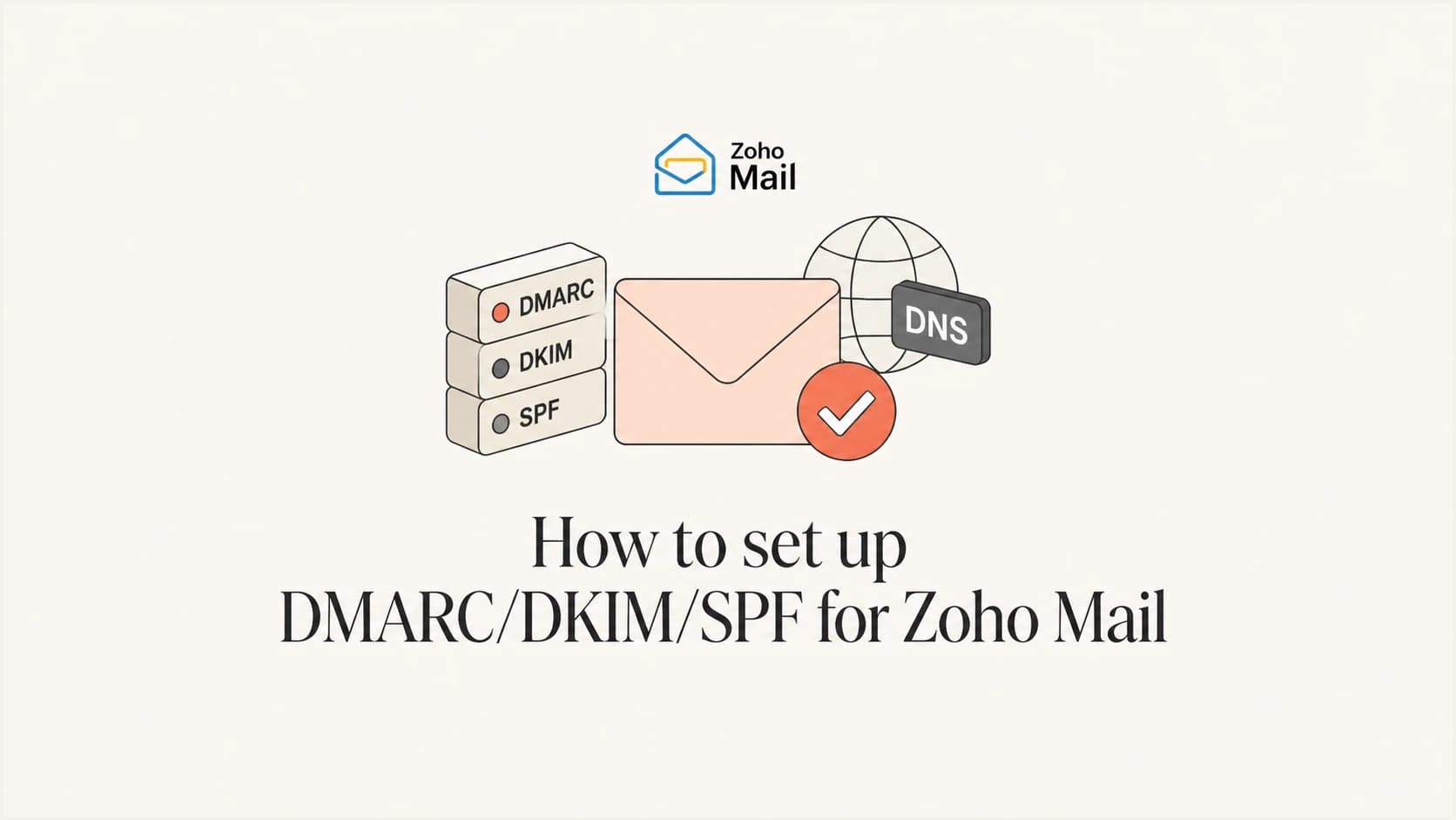 Zoho Mail SPF, DKIM, and DMARC setup