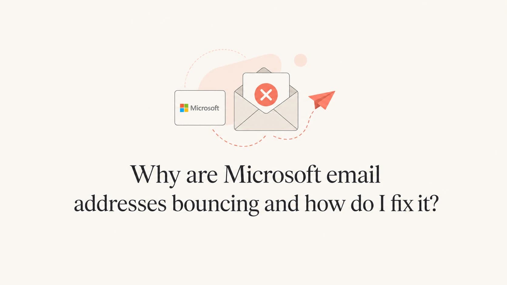 Microsoft email bounce troubleshooting thumbnail.