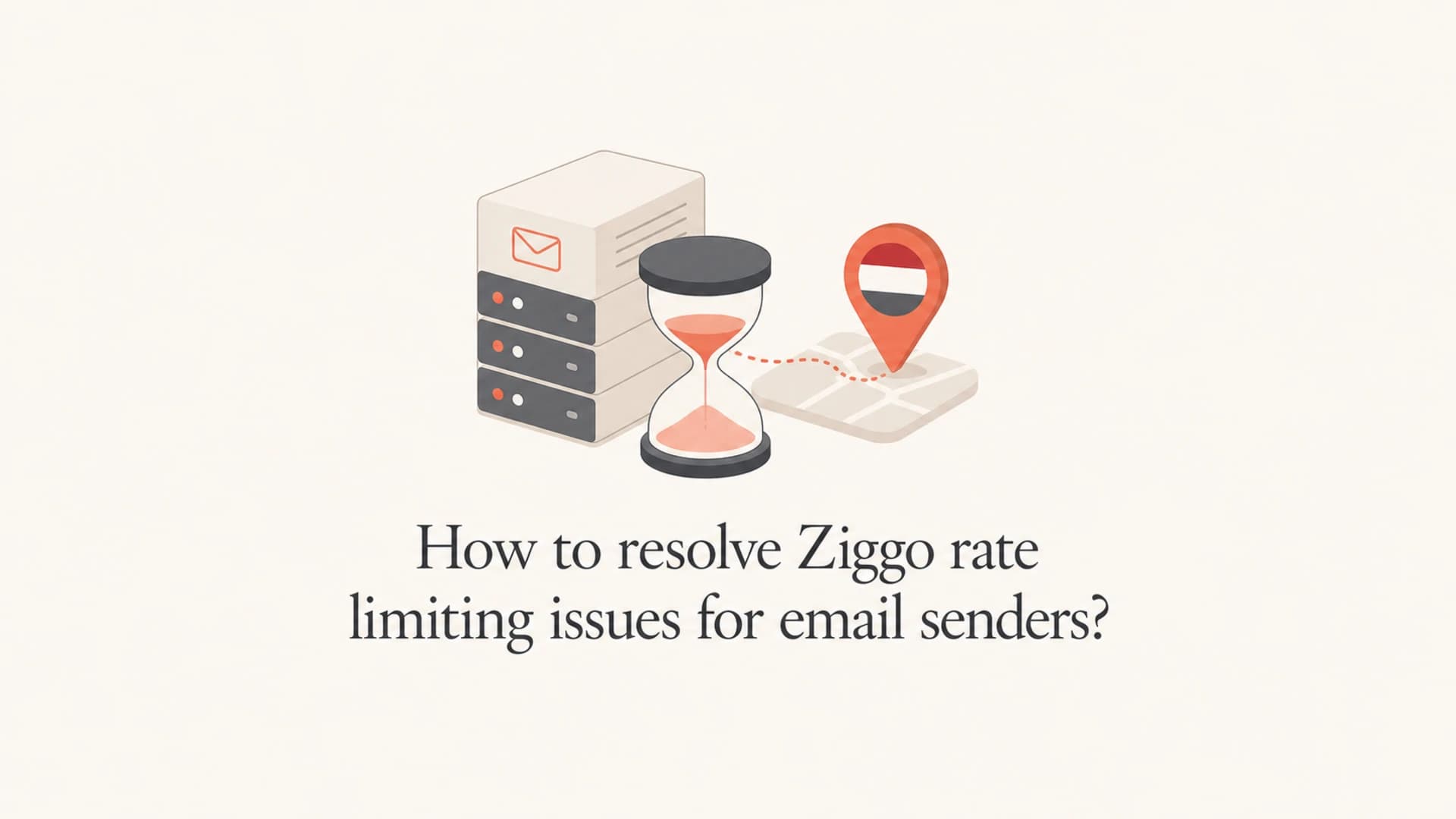 Email queues slowing down before sending to Ziggo recipients.
