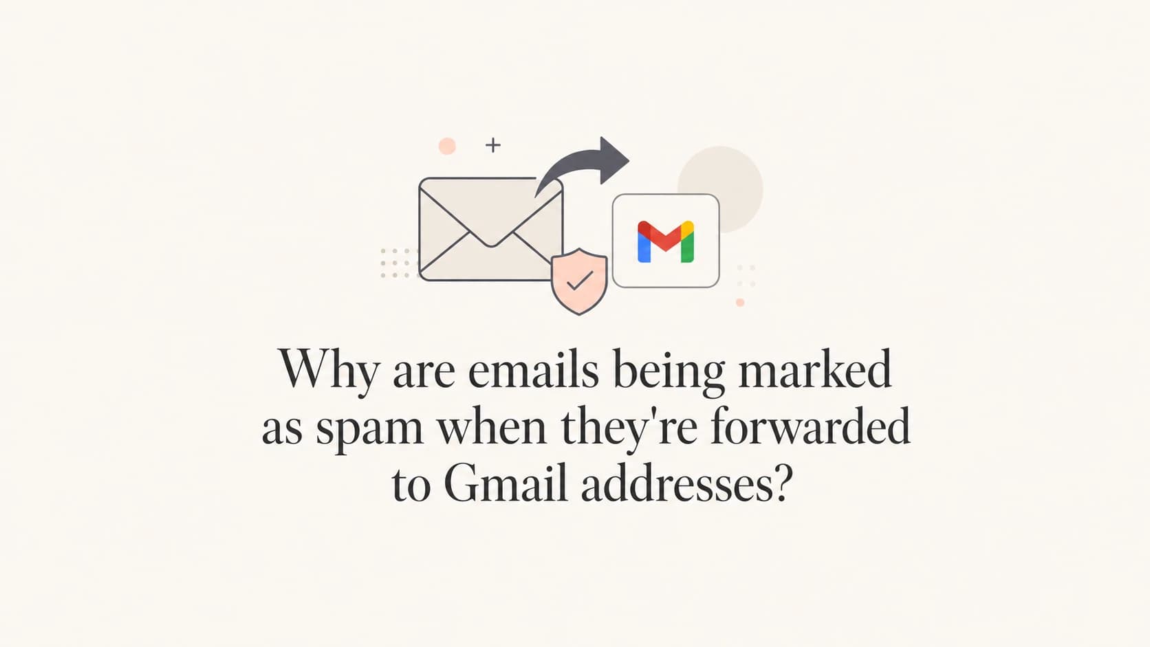 Forwarded email authentication path into Gmail.