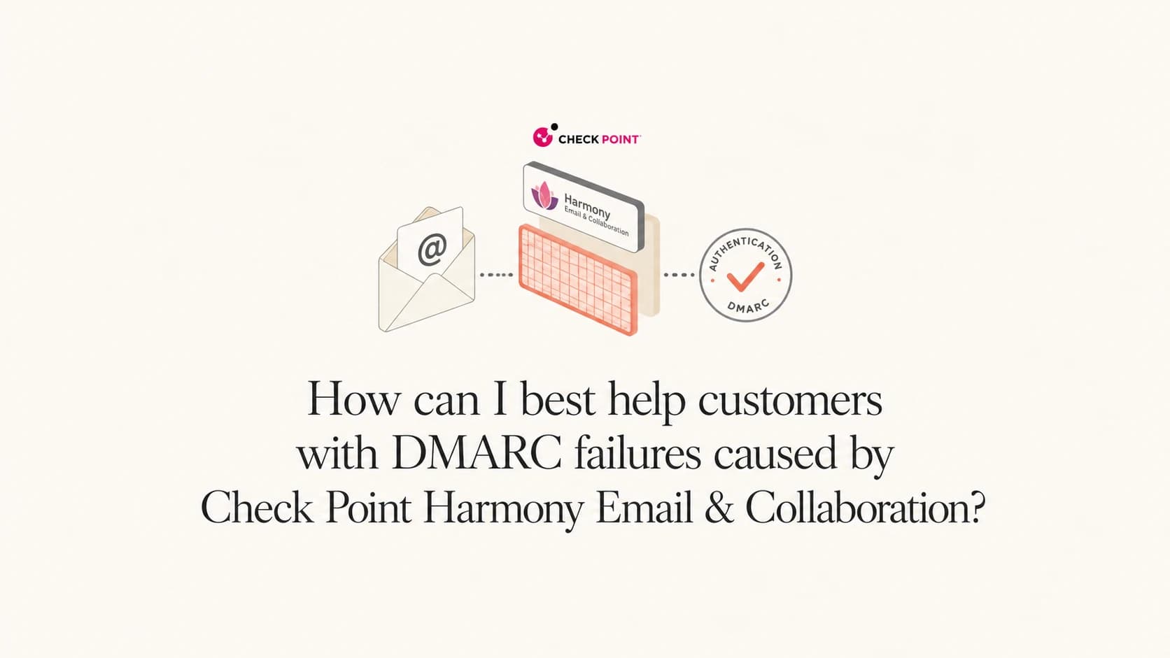 Email authentication passing through a security filter before mailbox delivery.