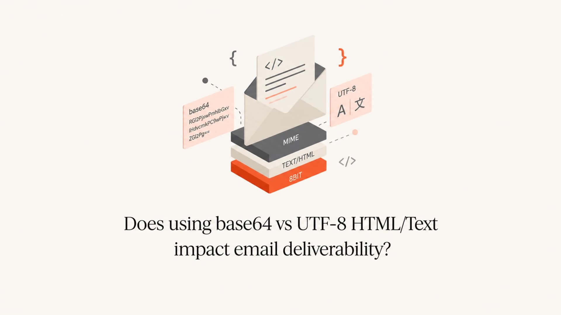 Email encoding layers shown as a calm editorial thumbnail.