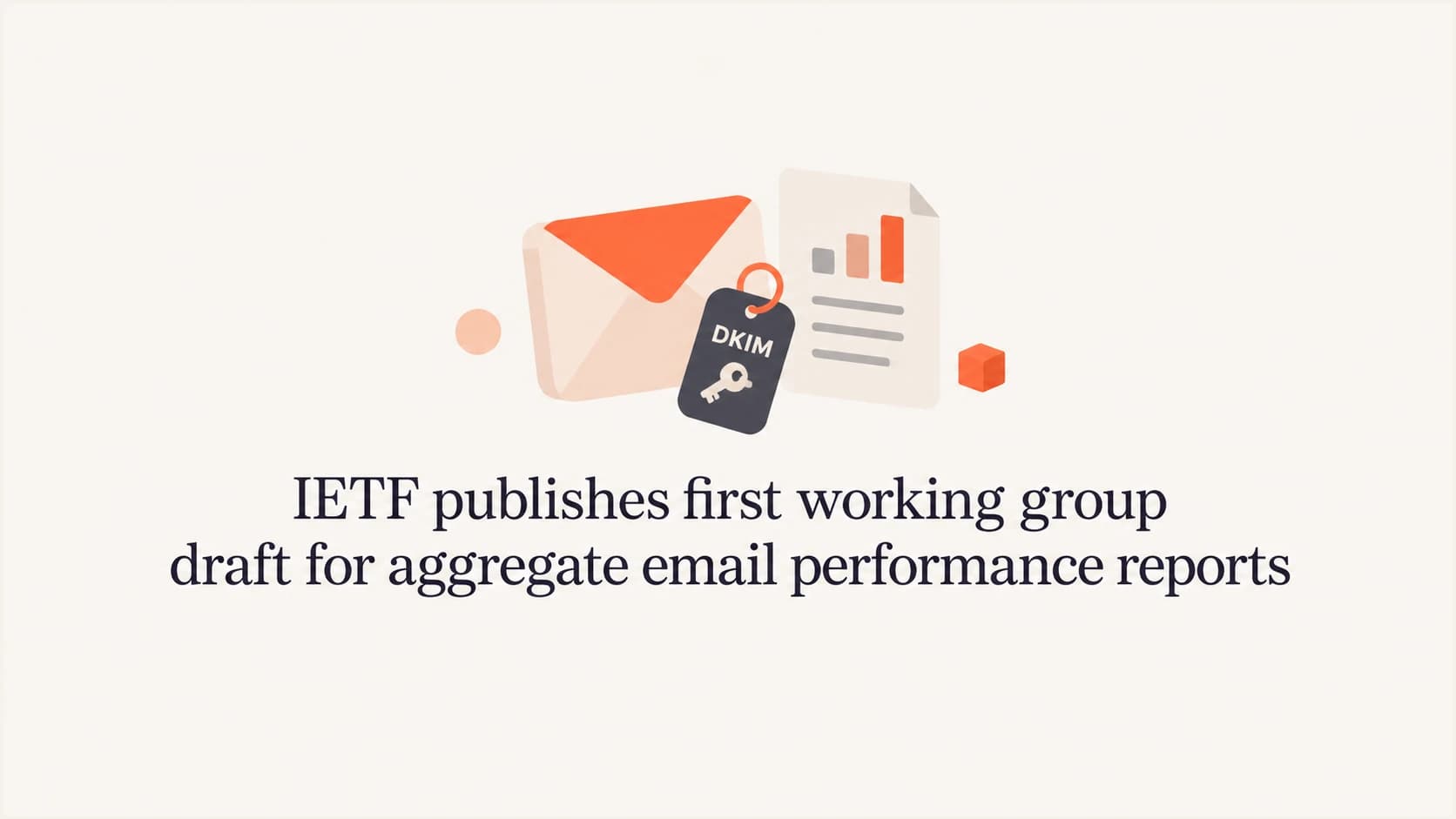 IETF APRF working-group draft shown with an email, DKIM key, and aggregate report.
