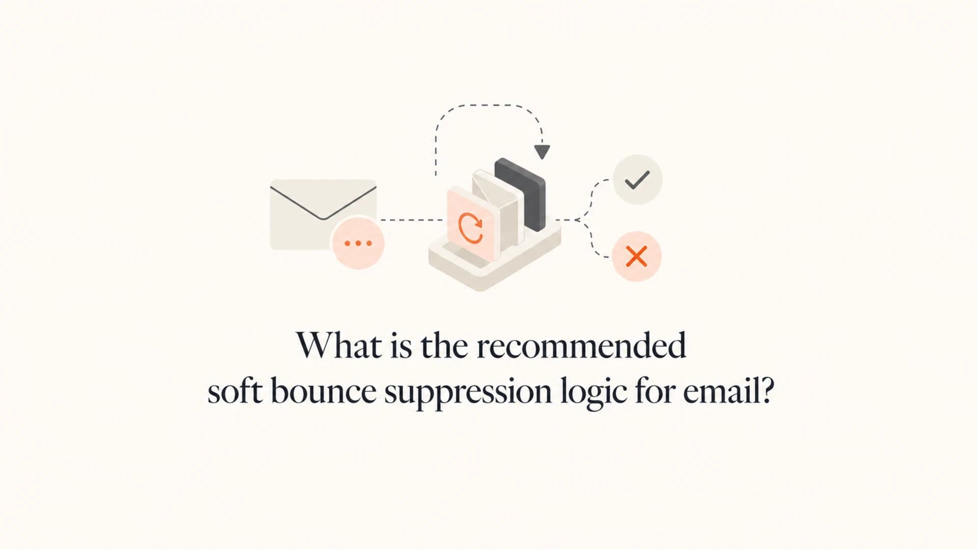 Article thumbnail for soft bounce suppression logic.