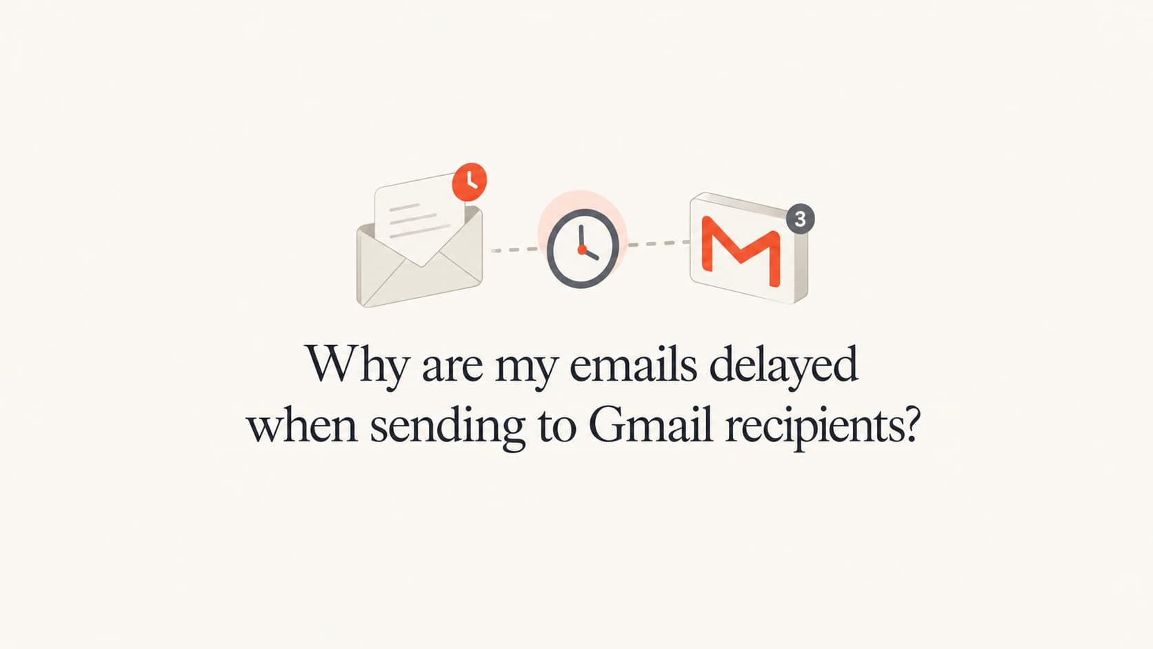 Editorial thumbnail for Gmail email delivery delays.