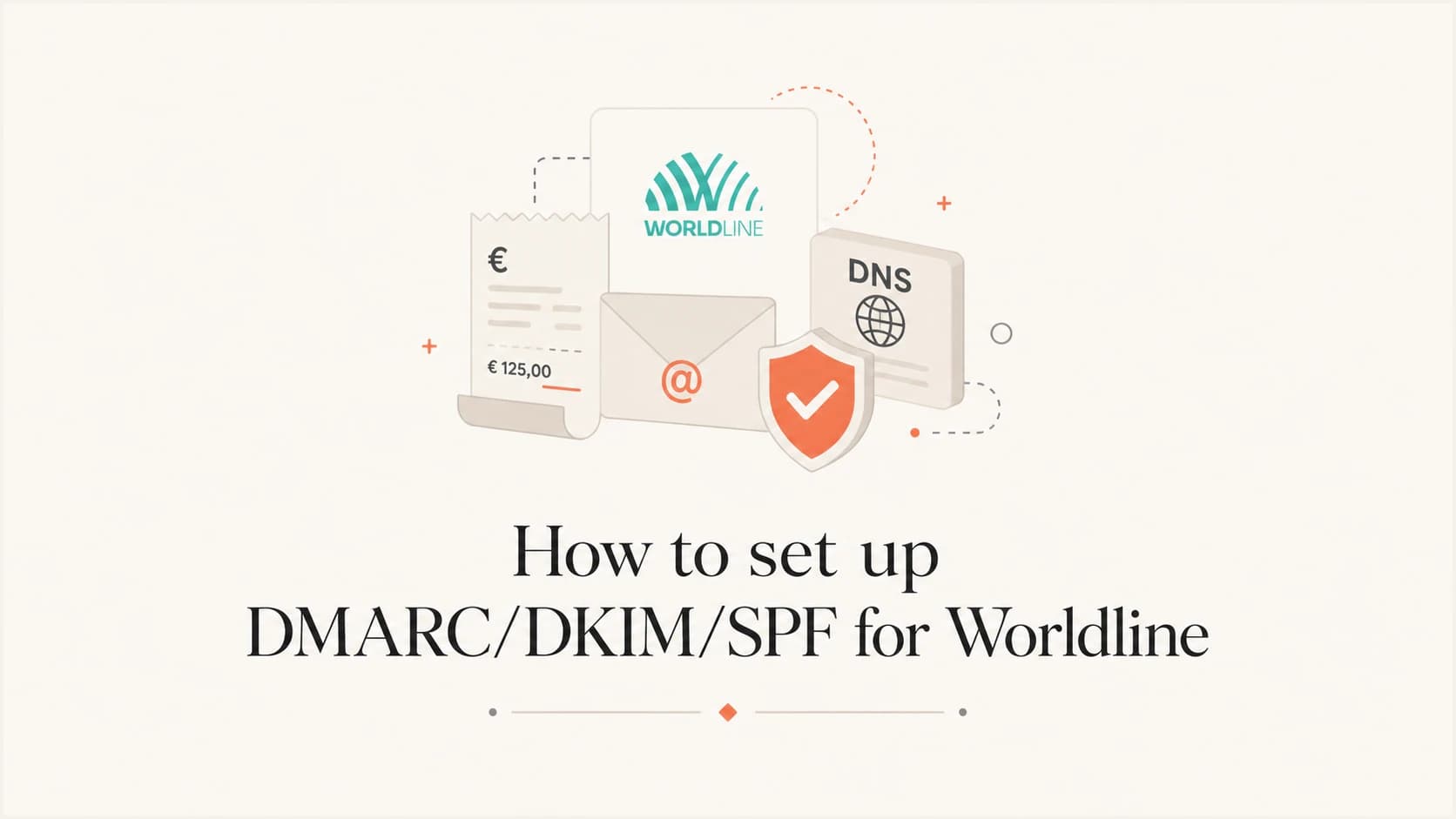 Worldline email authentication setup for SPF, DKIM, and DMARC