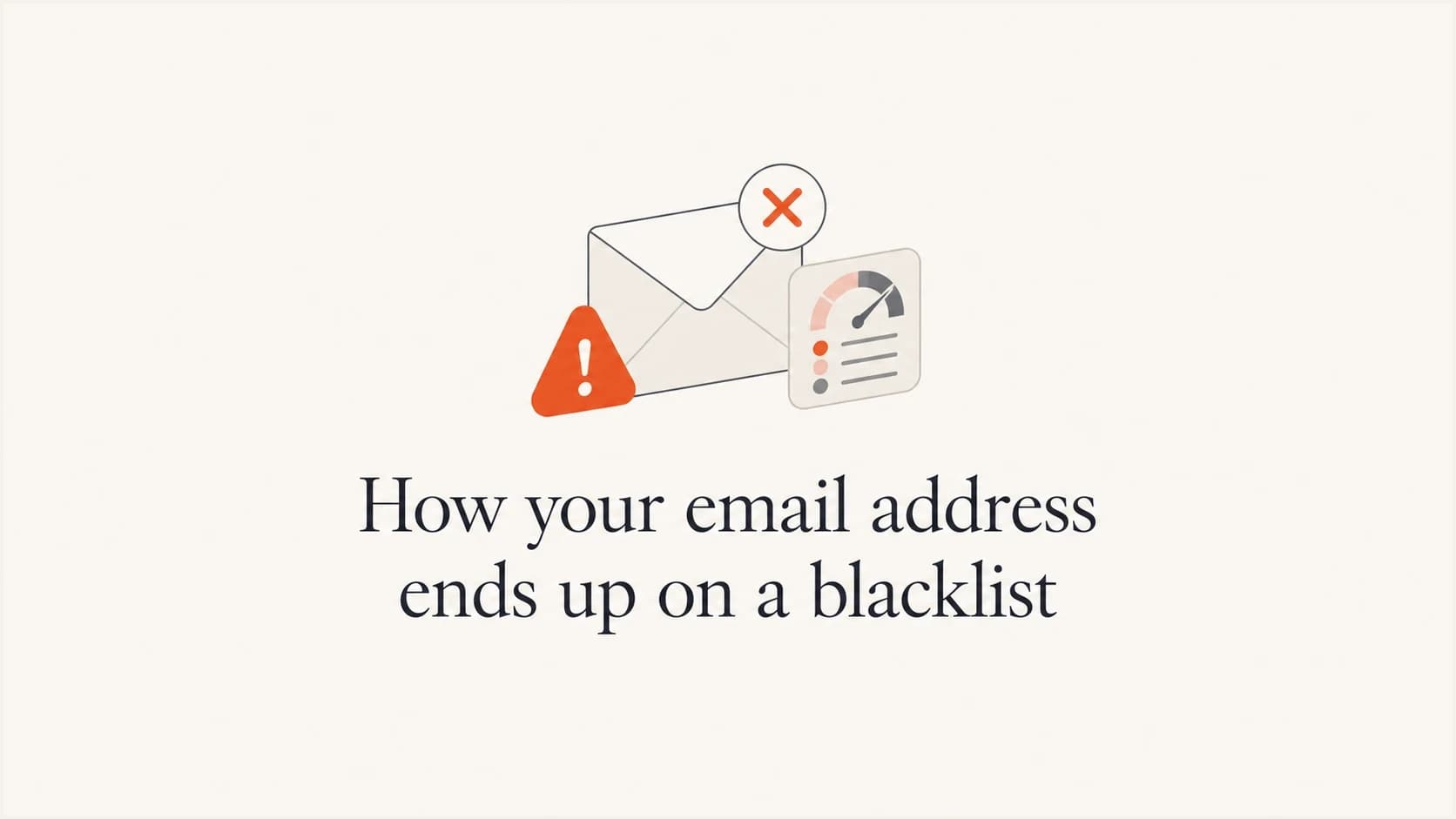 Article thumbnail showing email reputation and blacklist risk.
