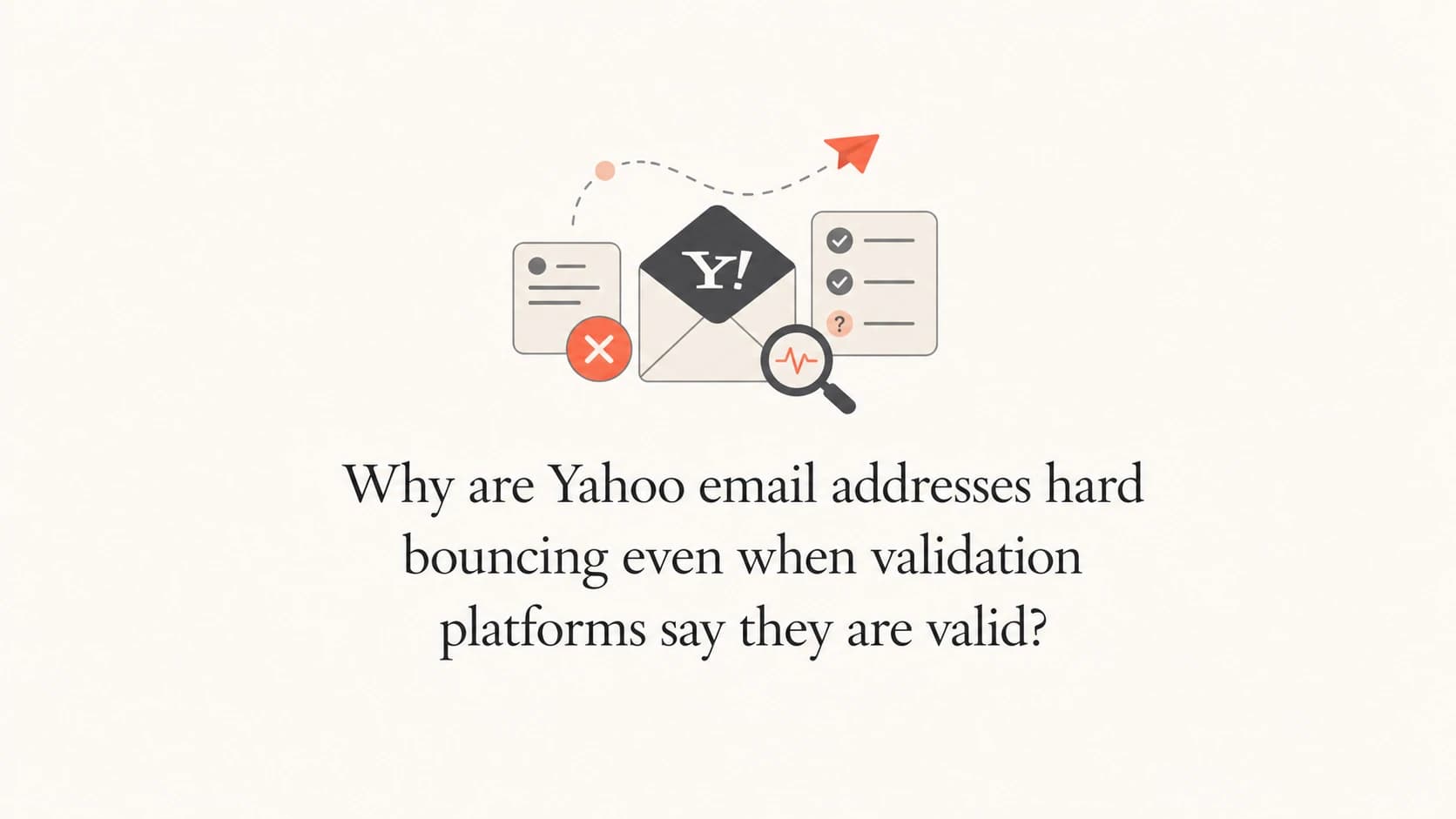 Yahoo validation and hard bounce concept thumbnail