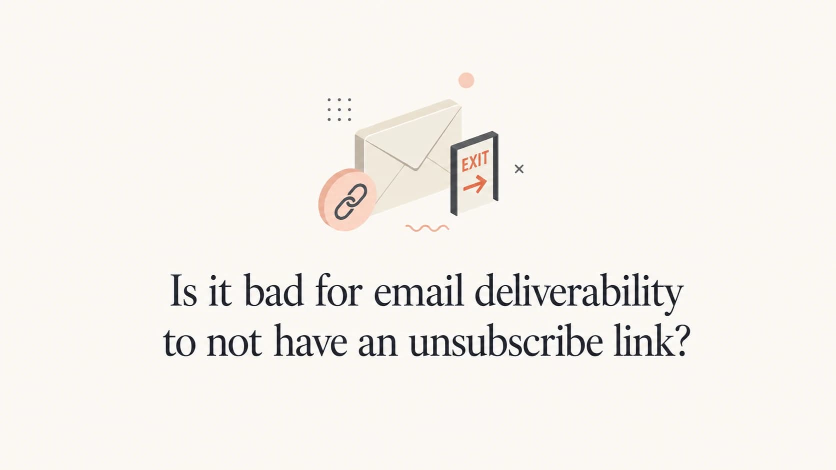 Editorial thumbnail showing the article title with email unsubscribe objects.