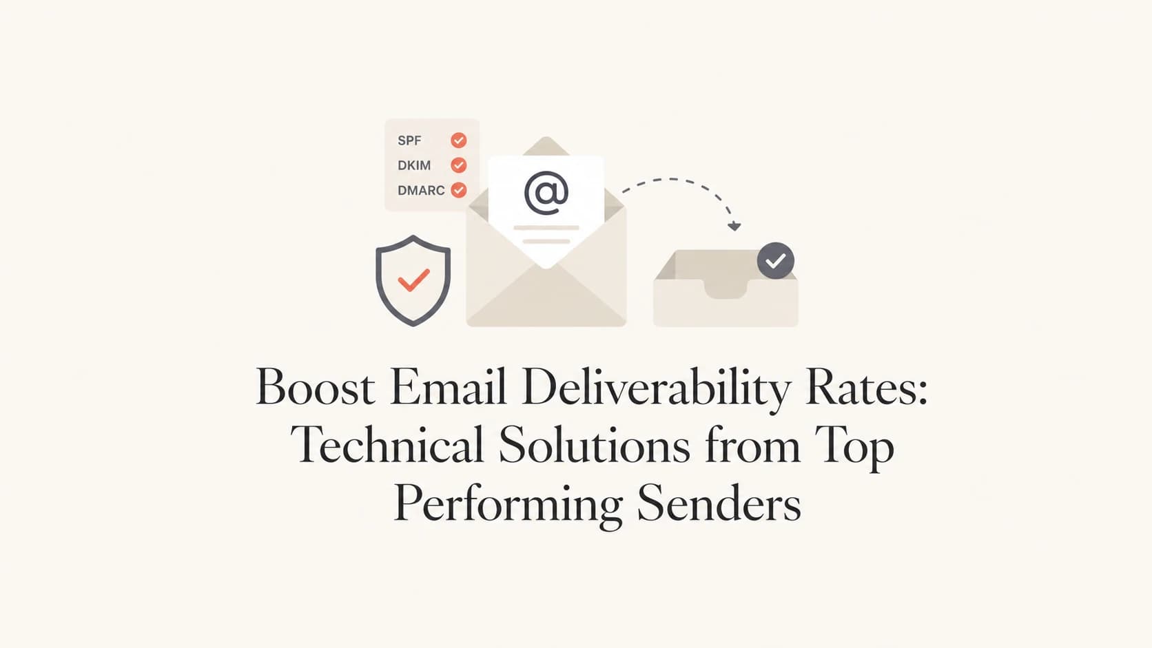 Editorial thumbnail for technical email deliverability solutions.