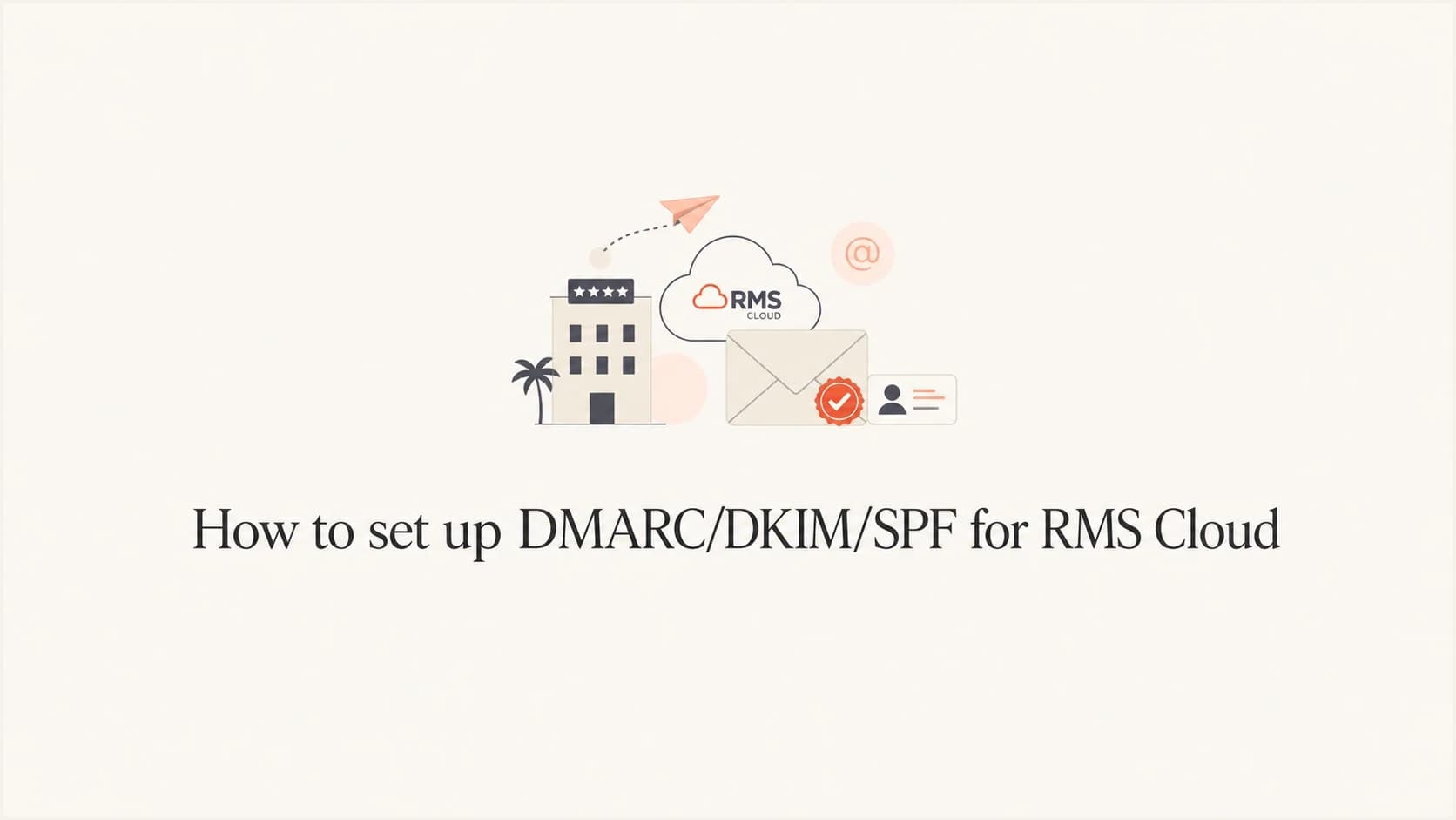 Editorial thumbnail for setting up DMARC, DKIM, and SPF for RMS Cloud.