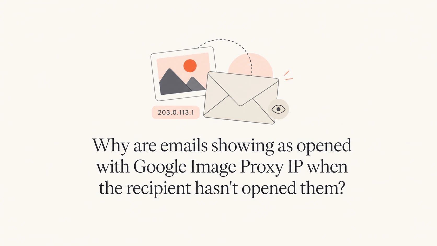 Email open tracking pixel passing through a Google image proxy cache.
