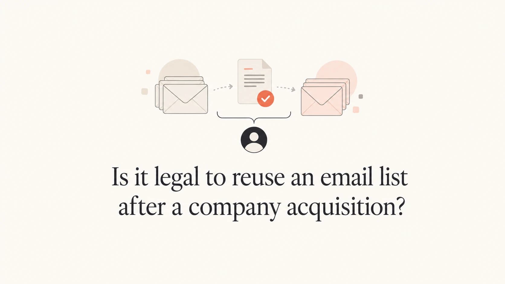 Email list acquisition thumbnail with envelopes, a document, and the article title.