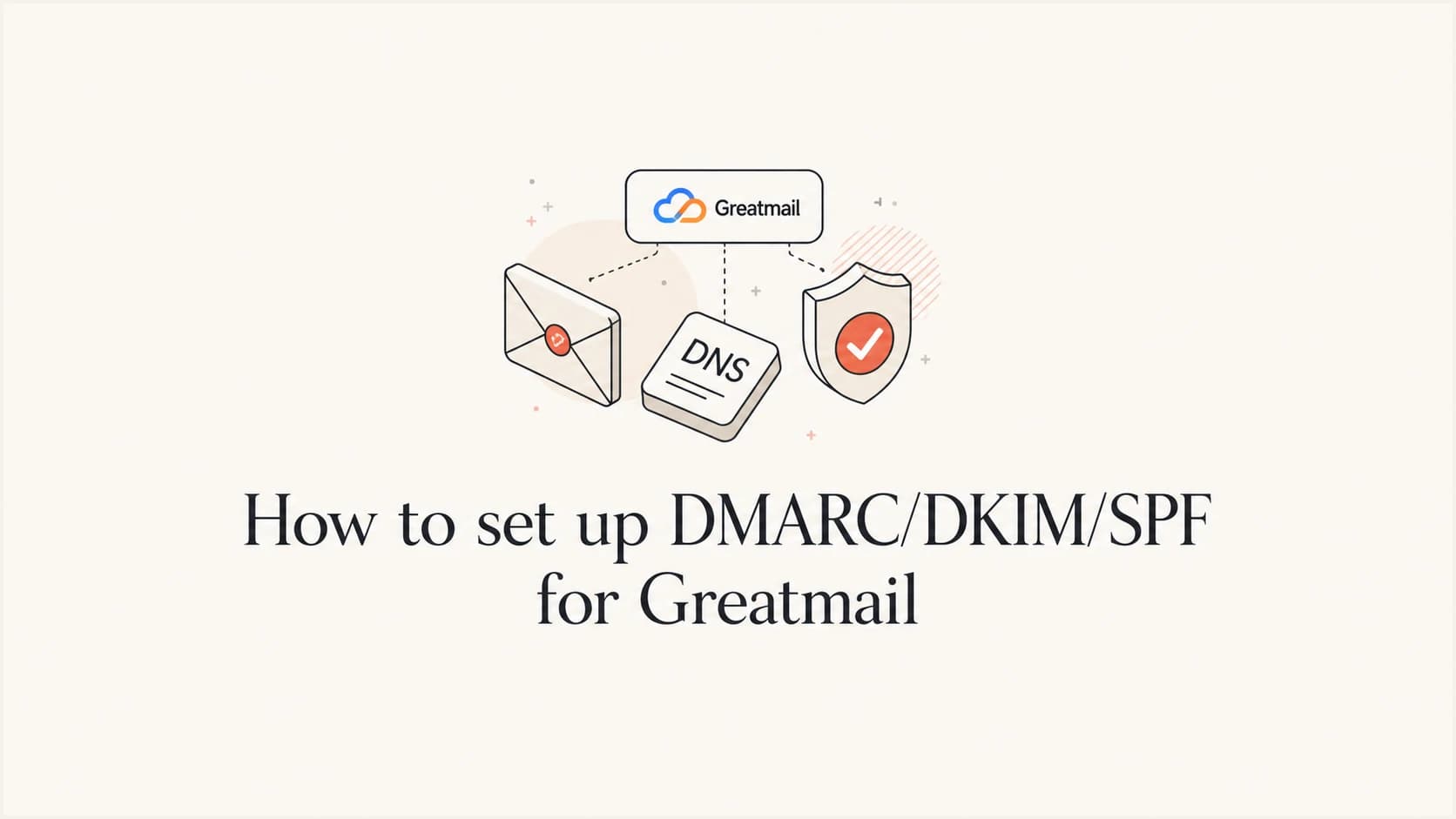 Greatmail SPF, DKIM, and DMARC setup
