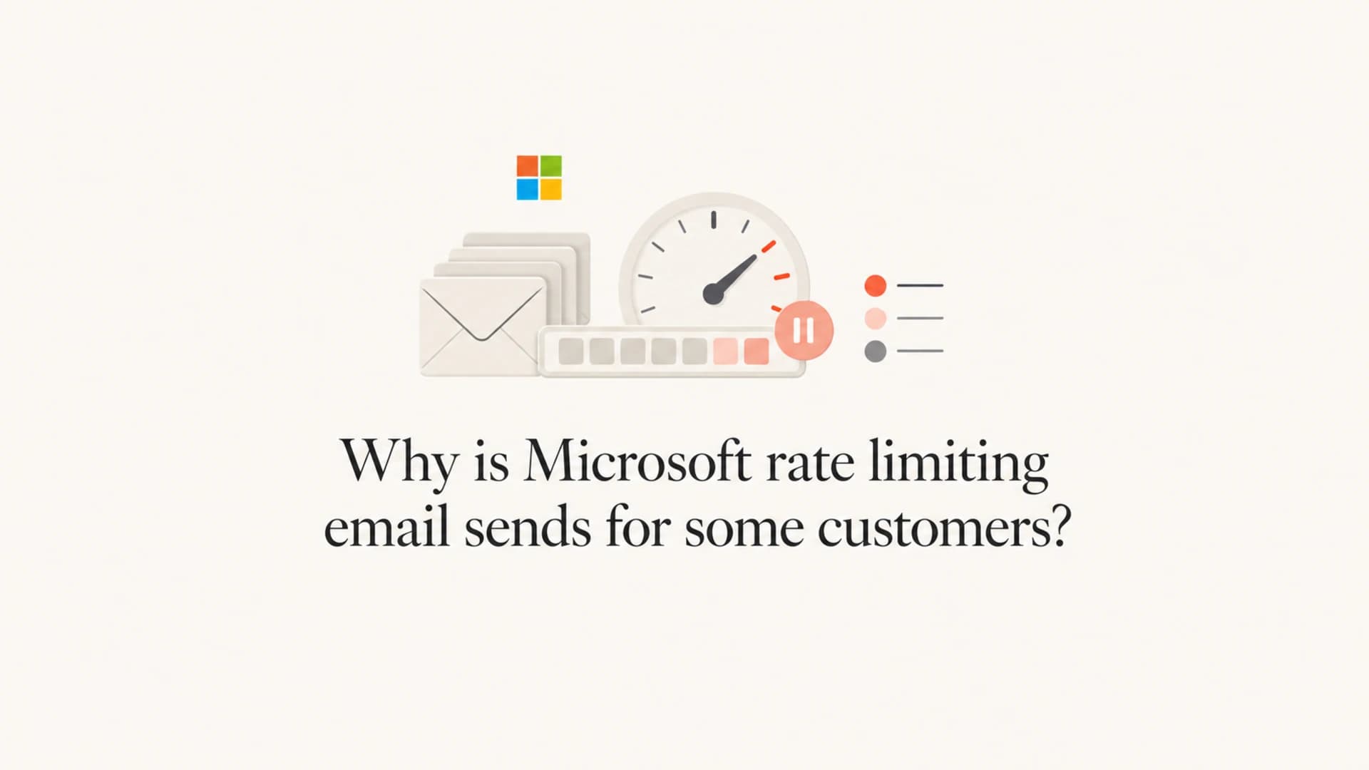 Editorial thumbnail for Microsoft email rate limiting.