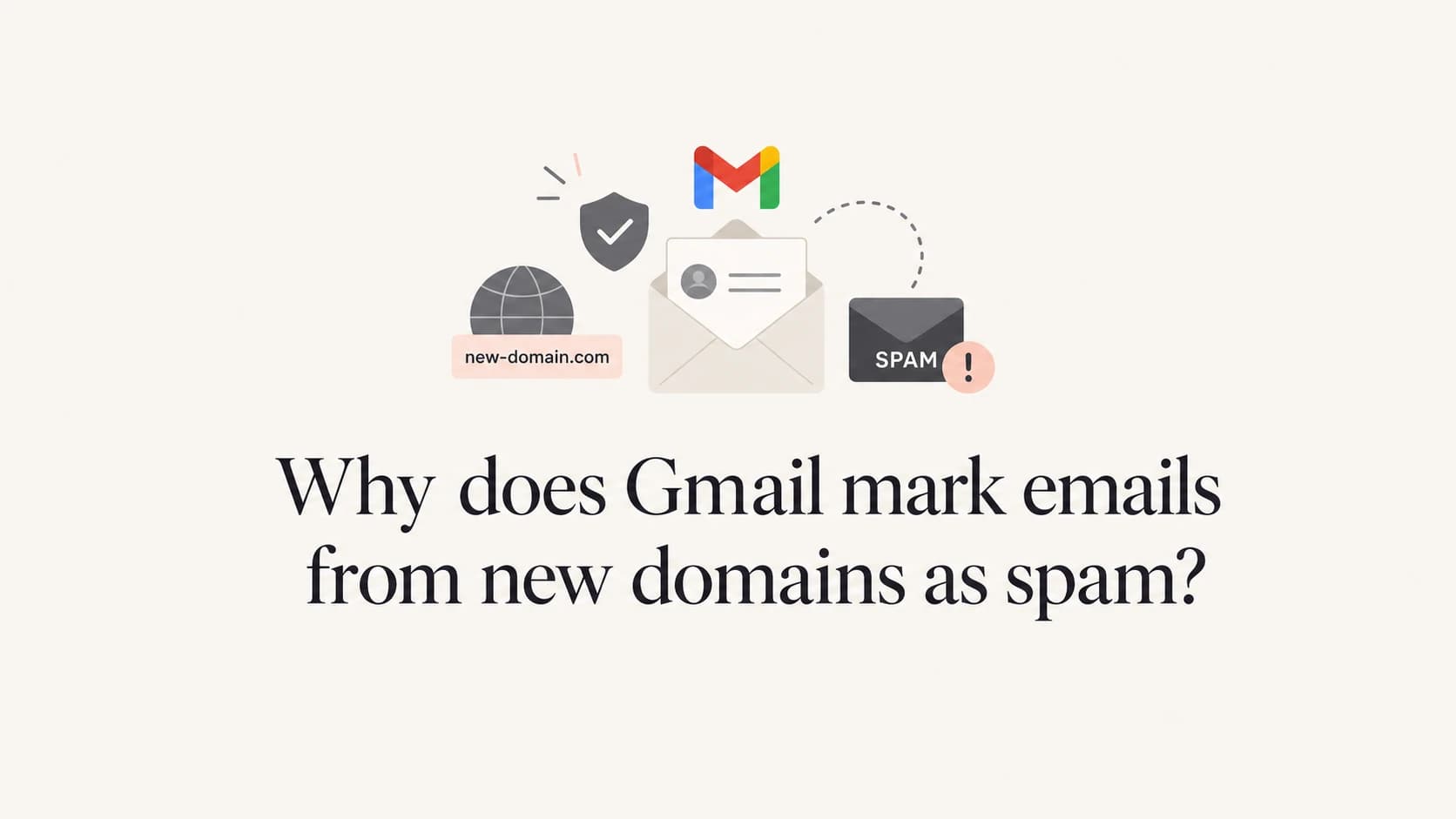 Editorial thumbnail for Gmail spam filtering on new domains.