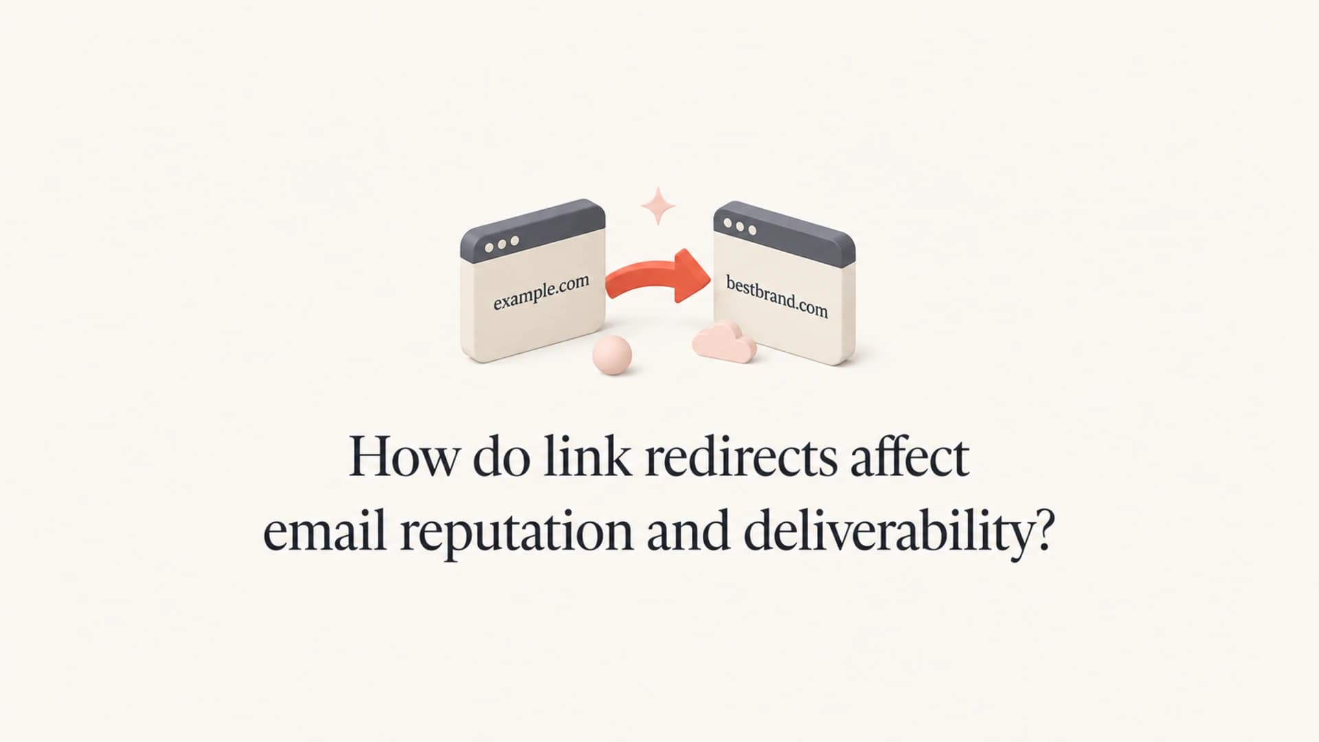 A calm editorial thumbnail showing an email link redirect path and the article title.
