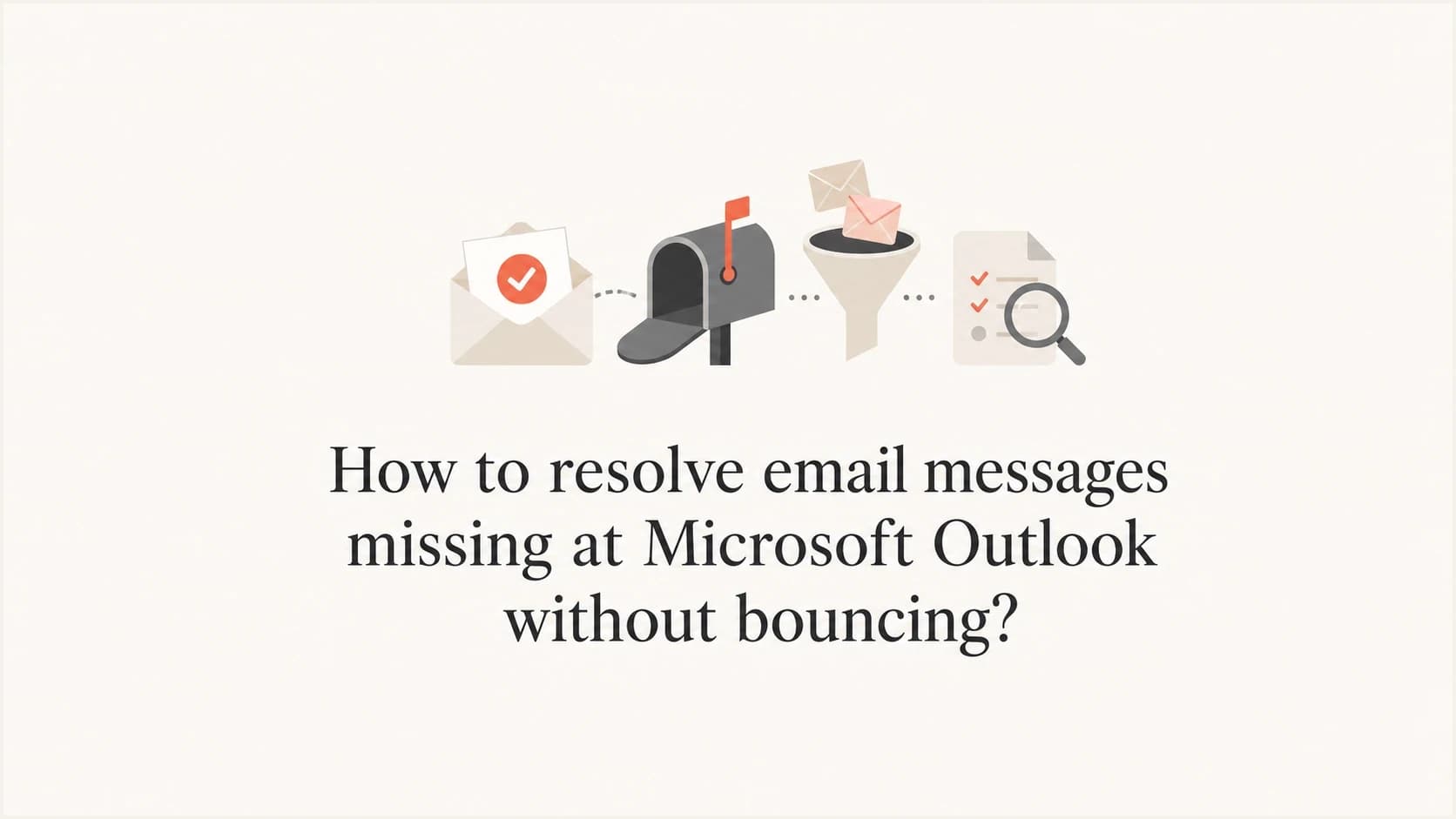 Accepted Outlook mail being traced through filtering and evidence checks.
