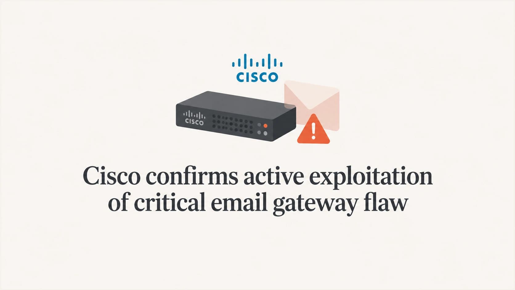 Cisco email gateway security advisory for CVE-2026-76461