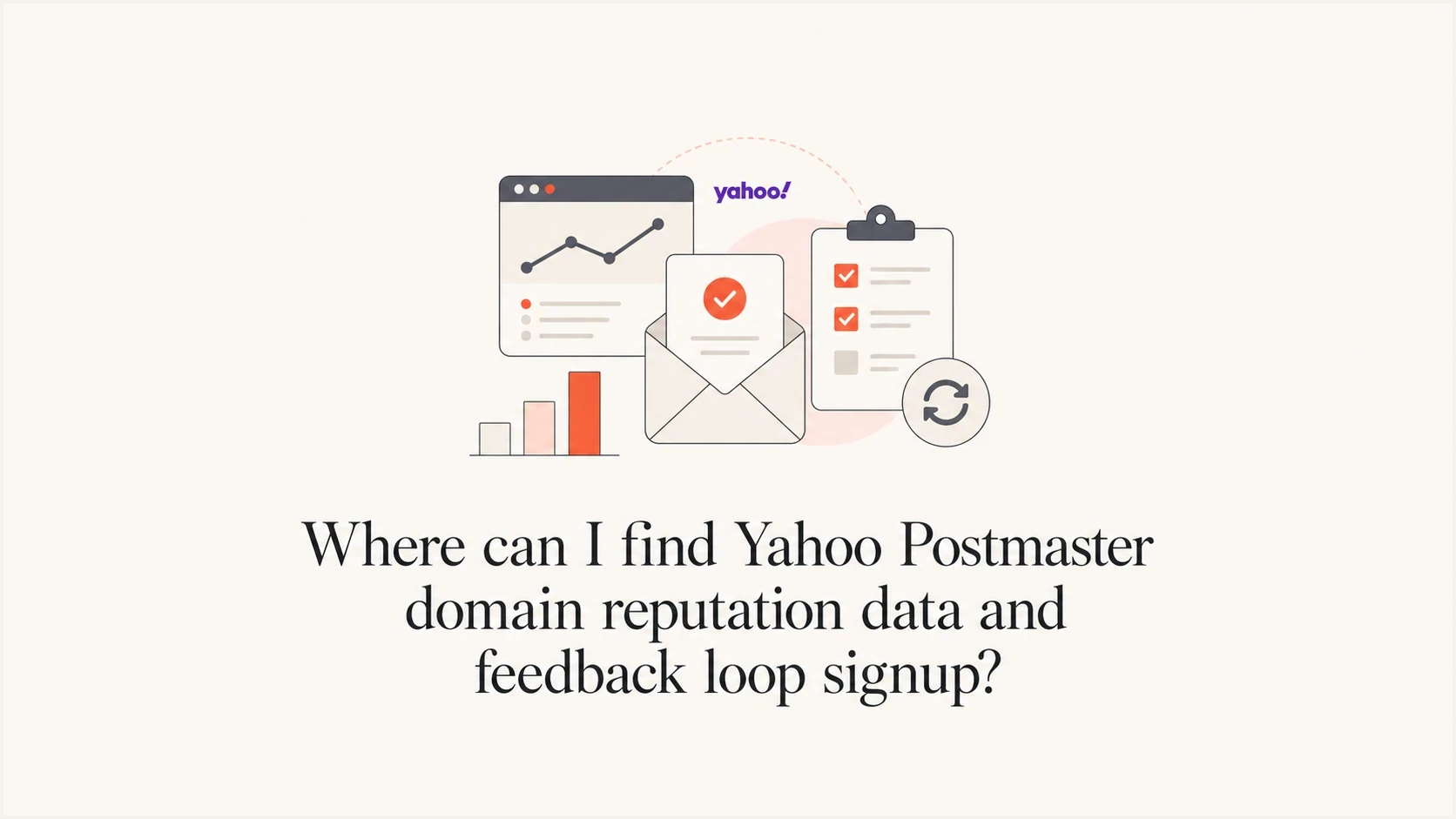 Yahoo Sender Hub domain reputation data and Complaint Feedback Loop signup.