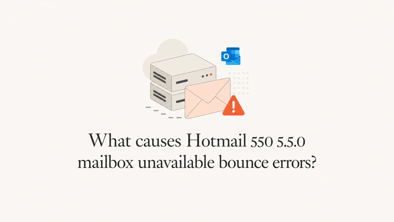 Editorial thumbnail about Hotmail 550 5.5.0 mailbox unavailable bounces.