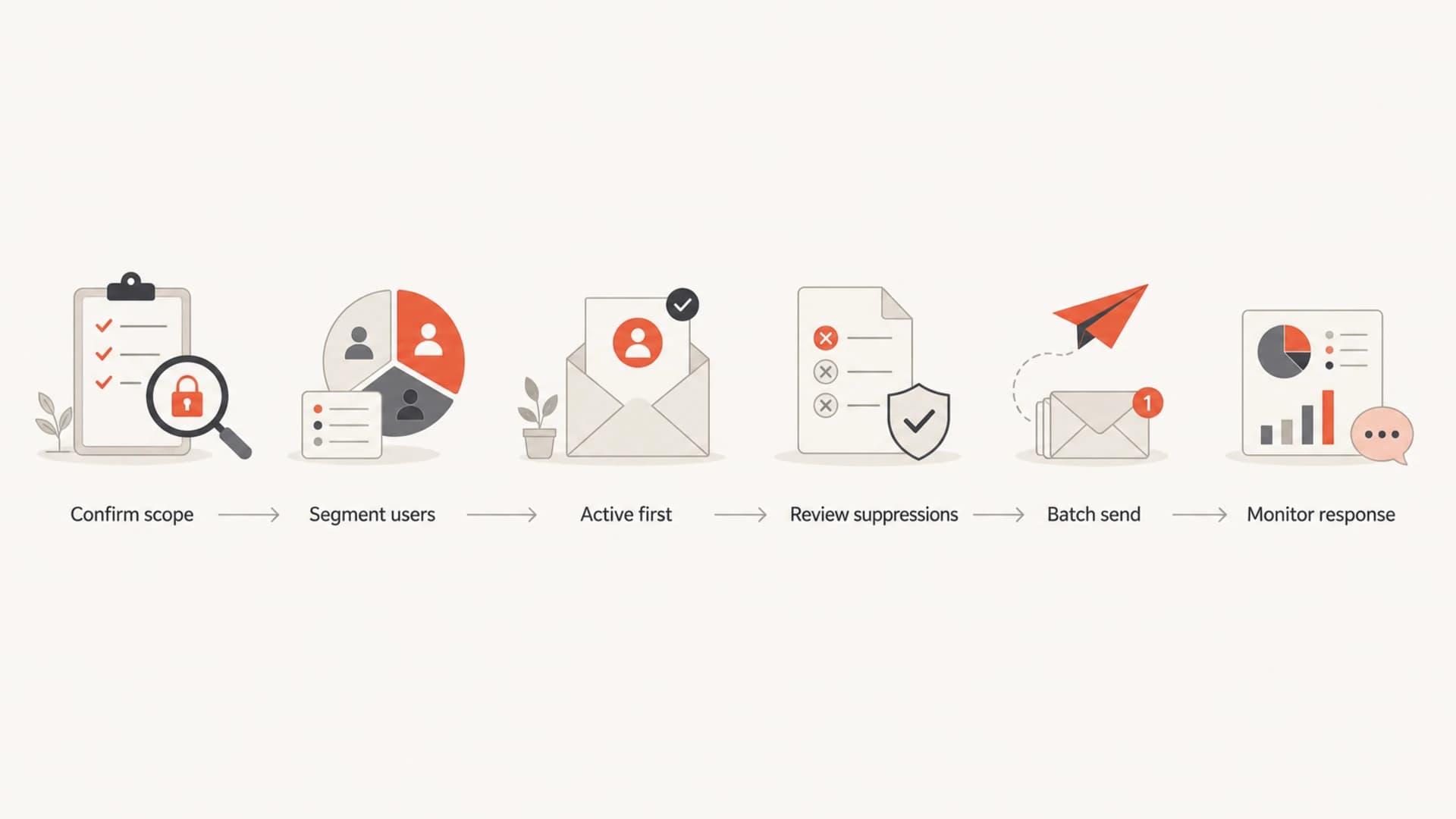 Flowchart showing how to decide who receives a breach notice.