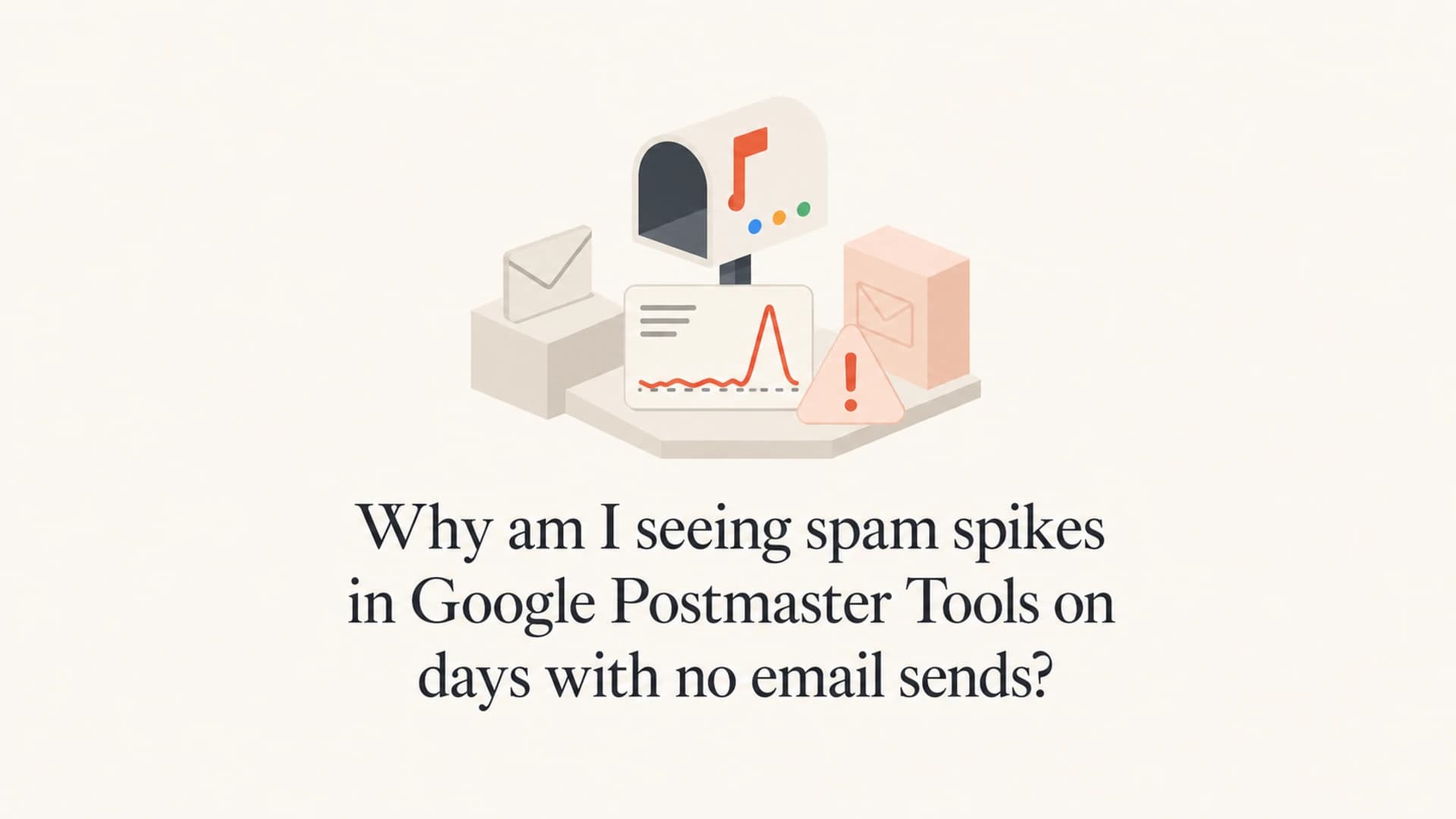 Article thumbnail about Google Postmaster Tools spam spikes on quiet send days.